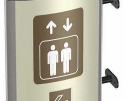 Enseignes drapeaux lumineuses