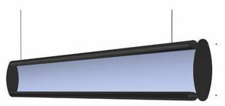 Panneaux lumineux suspendus